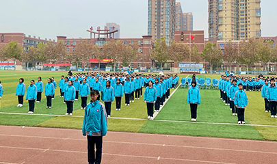 长庆二中第十六届田径运动会隆重召开